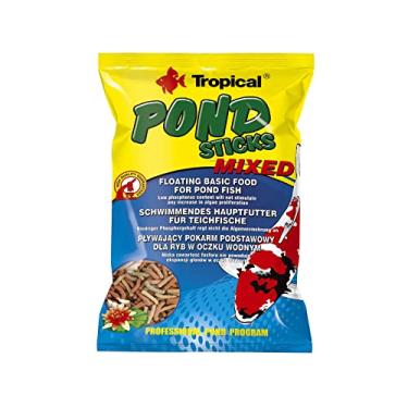 Imagem de Ração Para Peixe Tropical Pond Sticks Mixed Para Peixes 90g Tropical Para Peixes