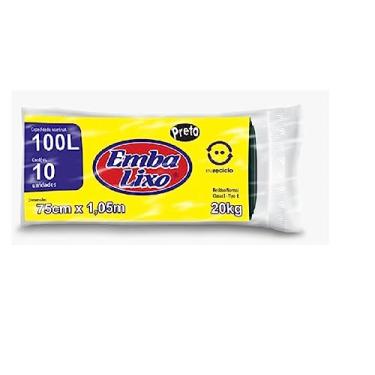 Imagem de Embalixo Saco Lixo Eu Reciclo 100 Litros