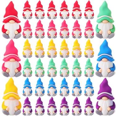 Imagem de DoubleFill 30 peças de mini gnomos estatuetas minúsculas de jardim de fadas estátua de gnomos de primavera a granel para encher sacolas de brindes, lembrancinhas de festa, presentes, decoração de casa