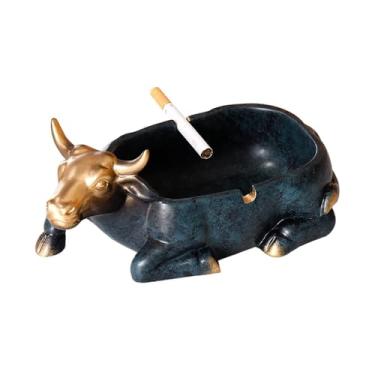 Imagem de Cinzeiro criativo simples, cinzeiros de decoração prática vintage para decoração de escritório em casa