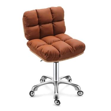 Imagem de Cadeira de escritório removível com altura ajustável, cadeira de escritório, portátil, ergonômica, armação de metal, cadeiras de mesa modernas