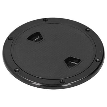 Imagem de Placa de Deck Redondo de 6 Polegadas, Anti-UV, Resistente à Corrosão, Tampa de Escotilha de Inspeção para Barco Marinho, Feita de ABS de
