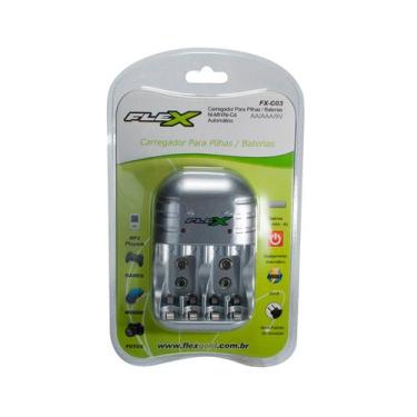 Imagem de Carregador De Bateria Flex Fx-c03