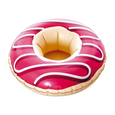 Imagem de BEL BOIA INFLÁVEL APOIO DE COPO - DONUTS (PCT c/ 2 un) (P55), Vermelho