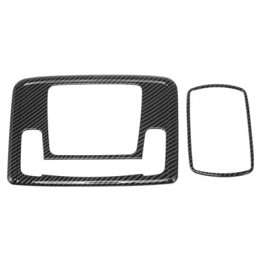 Imagem de VekAuto Moldura de acabamento de farol moldura de farol decoração de capa de farol para Honda Civic 11ª geração 2023-2024 fibra de carbono preto ABS 1 conjunto fileira frontal/fileira traseira