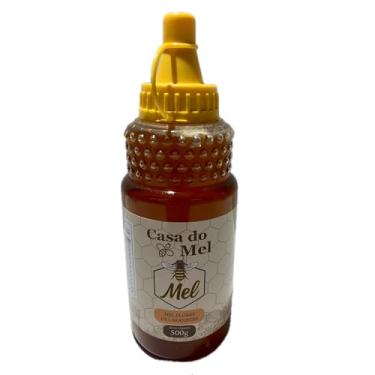 Imagem de Mel Puro Flores De Laranjeira Pet C/Bico 500g Casa Do Mel