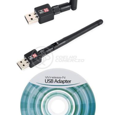Imagem de Antena Usb 2.0 Receptor De Wifi Wireless Internet Sem Fio 1200Mbps 802.Inn Pc Notebook 15