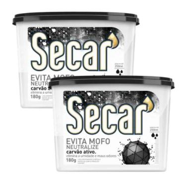 Imagem de 2 Evita Mofo Secar 180g Antimofo para Closet Guarda Roupas Armários Ga