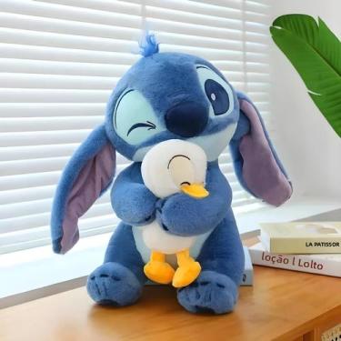 Imagem de Pelúcia Kawaii Lilo E Stitch, Brinquedo De Pelúcia Macio, Travesseiro 