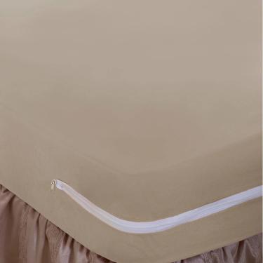 Imagem de Capa Protetora para Colchão Solteiro Algodão Atlântica Elefante Cinza