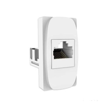 Imagem de Módulo Tomada para Rede de Computadores, Alumbra, Gracia 85317, Branco