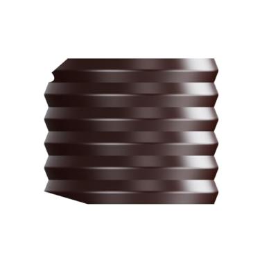 Imagem de Mini conector para extensões de calha, conector extra para gastar tubos de água extensíveis de 10 cm de diâmetro (marrom)