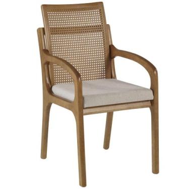 Imagem de Cadeira estofada dalia com braço - Marquesa