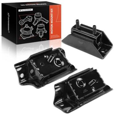 Imagem de A-Premium Kit De Montagem E Transmissão Motor 3 Peças Compatível Com Ford F-150 F150, F-250 F250, F-350 F350, Bronco, 1987-1993, 5.0L 5.8L