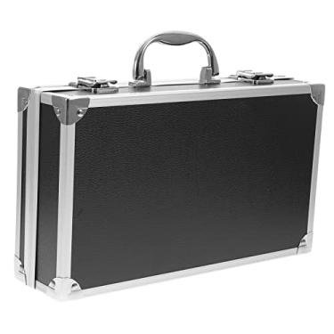 Imagem de ARTIBETTER Caixa de armazenamento de liga de ferramentas, estojo de remédios, maleta portátil, estojo de transporte