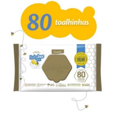Imagem de Toalhas dermoprotetoras baby bee free 80 un