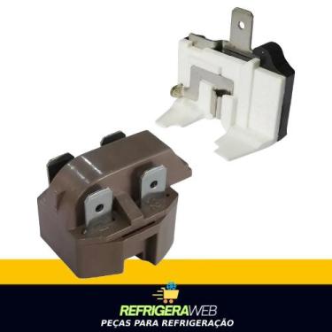 Imagem de Relé Ptc Protetor Térmico Universal Motor Geladeira Freezer - Refriger