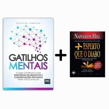 Imagem de Kit Livros, Gatilhos Mentais, Gustavo Ferreira + Mais Esperto que o Di