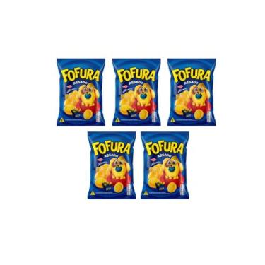 Imagem de Salgadinho Fofura Presunto 60g Kit com 5 unidades