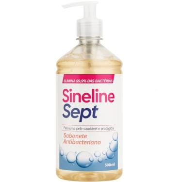 Imagem de Sineline Assept Sabonete Líquido Antisséptico Para Corpo e Mãos Vegano Sem Triclosan Elimina 99,9% das Bactérias