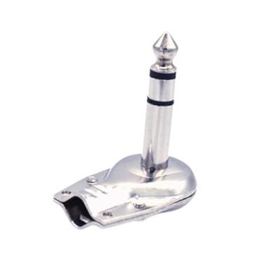 Imagem de Dynwave Efeitos de guitarra Conector de pedal Mono Male Plug Patch Cabo para plugue de microfone de alto -falante, Golden Estéreo