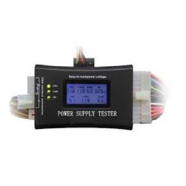 Imagem de Teste Fonte Lcd Atx Btx Itx Hdd Sata Power Supply Testador