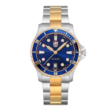 Imagem de Luminox - Relógio masculino - temporizador esportivo série 0940 40 mm - relógio esportivo masculino - quartzo suíço - resistente à água 100 m - cristal de safira antirreflexo - caixa de aço inoxidável
