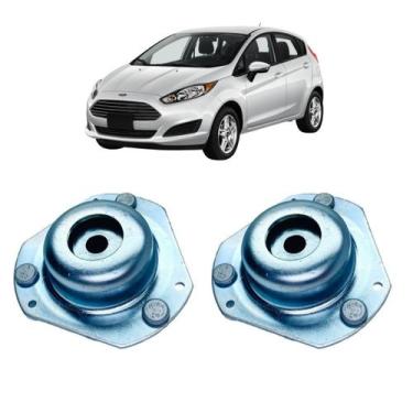 Imagem de Par Coxim Batente Amortecedor Dianteiro Ford Ka - Jepaflex