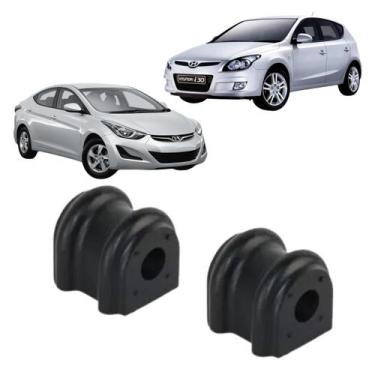 Imagem de 2 Bucha Barra Estabilizadora Traseira Hyundai I30 Elantra - Solupe Par