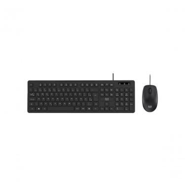 Imagem de Kit Teclado E Mouse Com Fio 1200dpi Teclas Chocolate Tc310