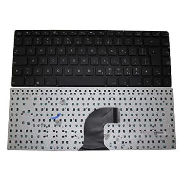 Imagem de Teclado para notebook para CCE T345 T745 64110018802 DOK-V6365A Brasil BR Sem Moldura