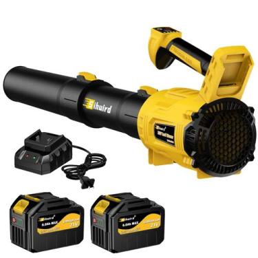 Imagem de Leaf Blower Sihuird 5002D sem fio com bateria 2x21V 6.0Ah 680m³/h