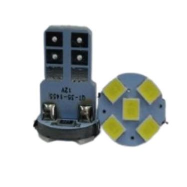 Imagem de Lâmpada Led T10 12v 5W SMD Branca (2 Unidades) - Qualyten