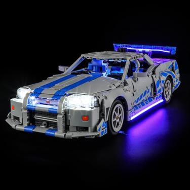 Imagem de LED Light for Lego 42210 2 Fast 2 Furious Nissan Skyline GT-R (R34) Set, Light Kit Compatible with Lego 42210 Building Blocks Model, Not Included The Model Set
