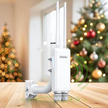 Imagem de Ponto de acesso Wi-Fi externo AdaLov Adalov 1200 Mbps de longo alcance
