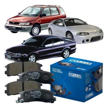 Imagem de Pastilha Freio Traseira Eclipse Galant Pajero Space Wagon  - COBREQ