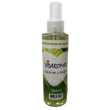 Imagem de Aromatizador de Ambientes Spray 150ml Vidaromas Capim Limao - Capim Li