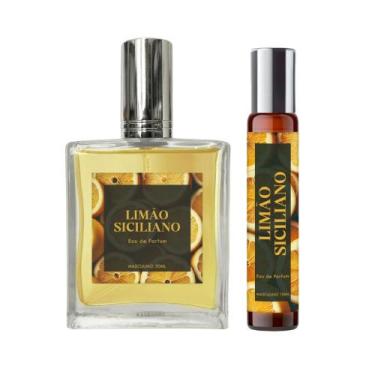Imagem de Perfume Limão Siciliano Radiante Homem 50Ml + Roll On 10Ml - Essência 