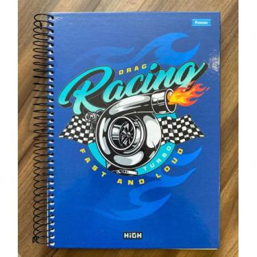 Imagem de Caderno Universitário Masculino HIGH 10 matérias 160 fls - foroni, Rac