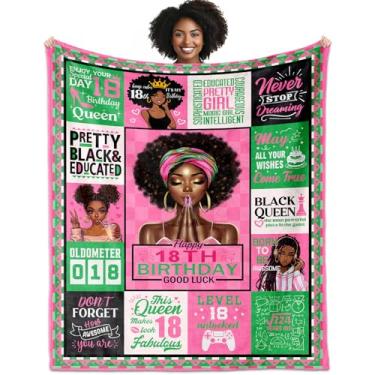 Imagem de YDAISCU Sweet 18 presentes para meninas, presentes de aniversário de 18 anos para meninas negras, ideias de presente de aniversário de 18 anos, decorações de aniversário de 18 anos, presentes de