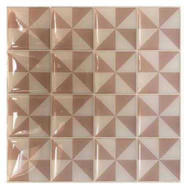 Imagem de Pastilha Adesiva, Geométrica Cata-Vento, 4 unidades, Cromo Sign