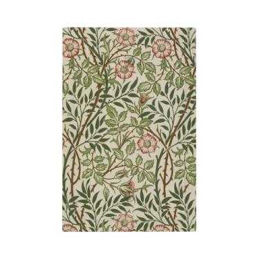 Imagem de Yamxbfa Placas decorativas para interruptores de luz Morris Vintage Willow Leaf Tree Branches Green Leaves 1 Gang No Device Single Blank Outlet Covers Wall Plate Light Switch Cover Plate para