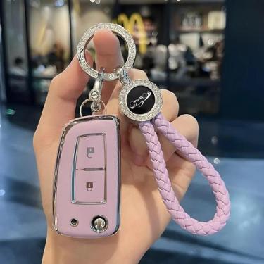 Imagem de Capa Protetora Para Chaveiro De Carro Nissan, Capa De TPU Para Chaveir