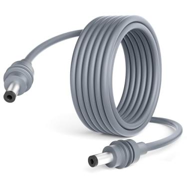 Imagem de Gunovy Cabo Starlink Mini De 10 Pés Dc Para Alimentação Usb C Com Conversor Macho Tipo Fêmea 5,5*2,1 Mm 12 V Satélite À Prova D'Água Ambientes Externos 18Awg Cinza