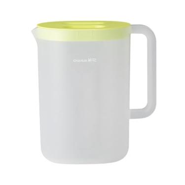 Imagem de Bothyi Jarra de água para geladeira grande com bico, jarra para bebidas frias, chaleira de água fria para bebidas, limonada, cozinha, Verde