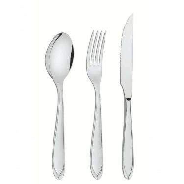 Imagem de Faqueiro Tramontina Laguna Em Inox Com Facas Para Churrasco 100 Peças