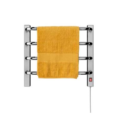 Imagem de TOALHEIRO TERMICO MINI CROMADO 110V ESQUERDO + TIMER DIGITAL KZI