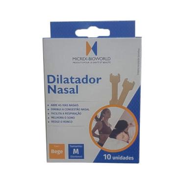 Imagem de Dilatador Nasal Micrex Bioworld Tamanho M - 10 Unidades