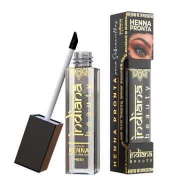 Imagem de Indiana Beauty Henna Pronta para Sobrancelha, Preto, 4g