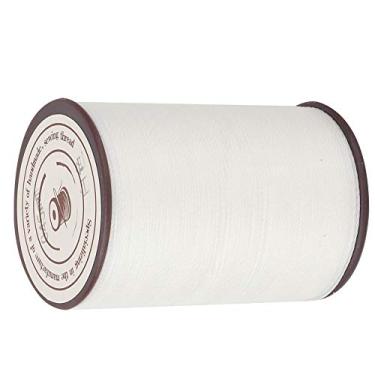Imagem de RiToEasysports Artesanato -Strick -Fio de Cera Craft Forte 0,45 Mm Costura para Sapatos e Bolsas de Couro, 160 M/roll (Branco)